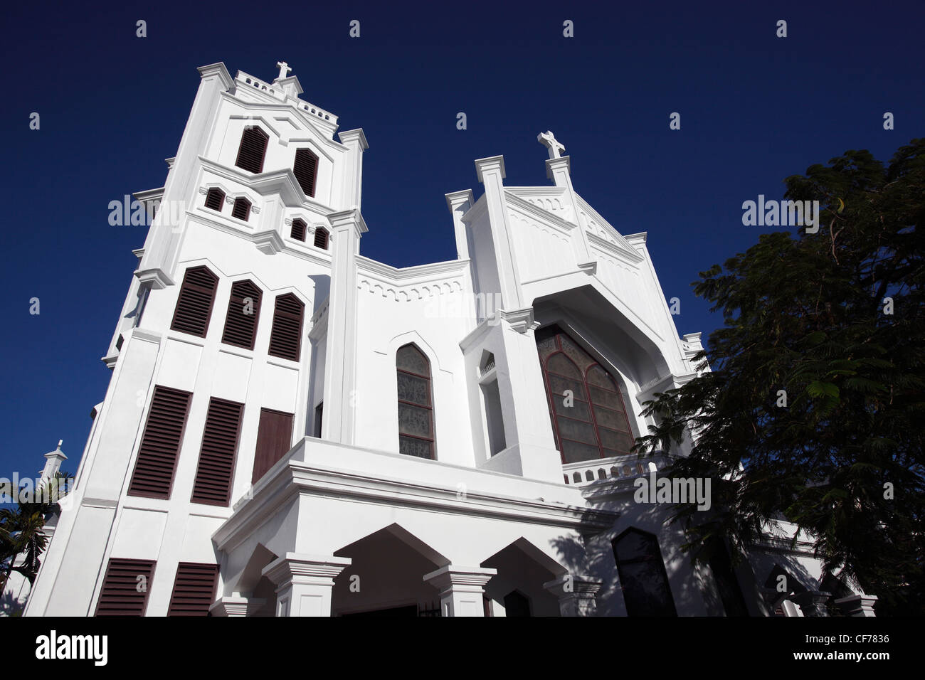 Saint Paul's Episcopal Church, Key West, Florida Stock Photo