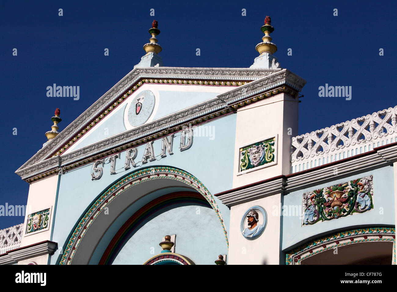 Strand Theater, Duval Street, Key West, Florida Stock Photo