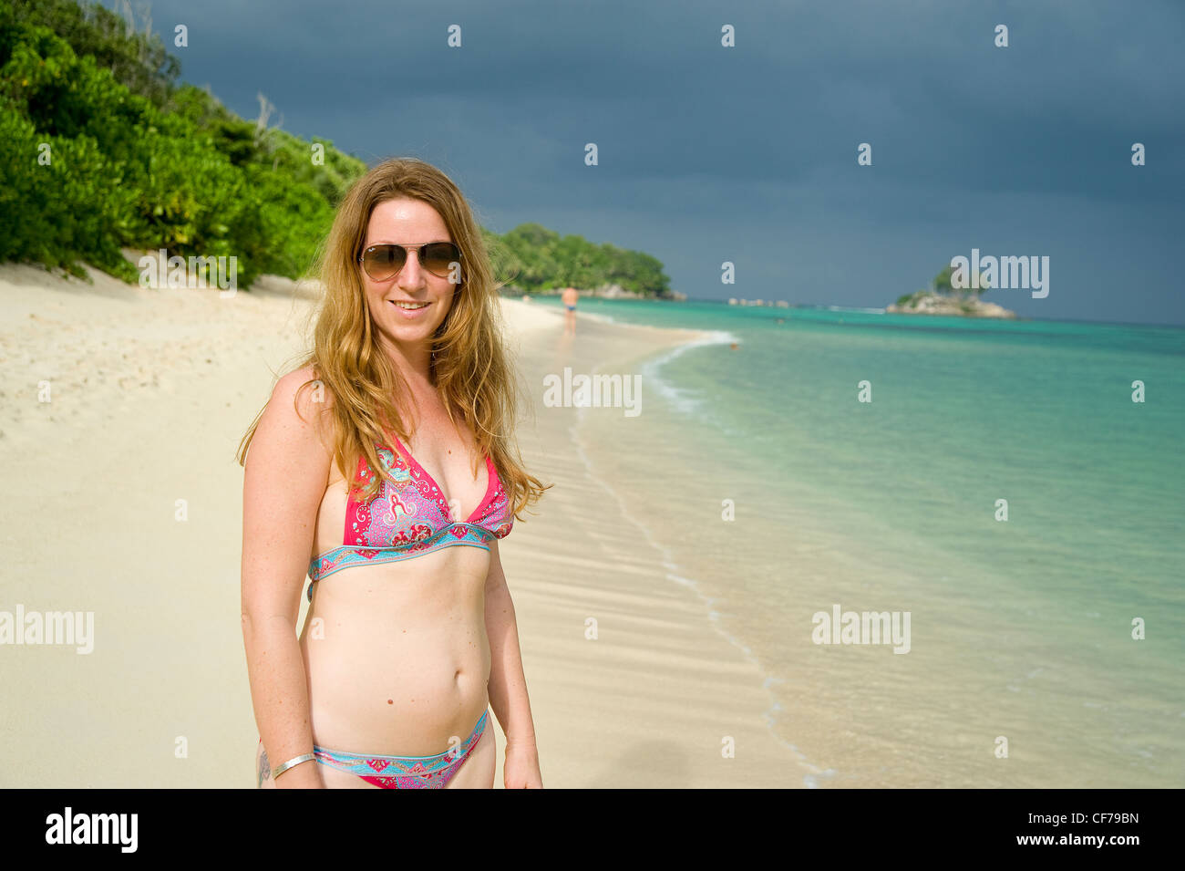 Mahe Island, Seychelles, is one of the most perfect tropical holiday destinations, the nature is simply like paradise. Stock Photo