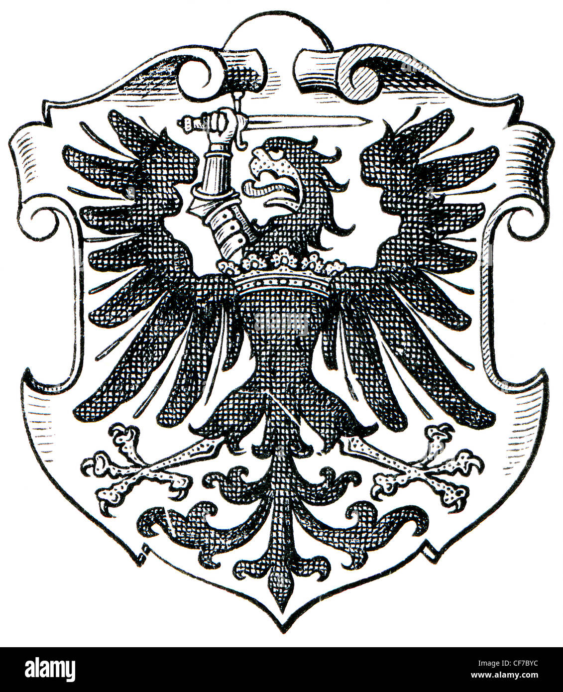 Coat of Arms West Prussia Stock Photo