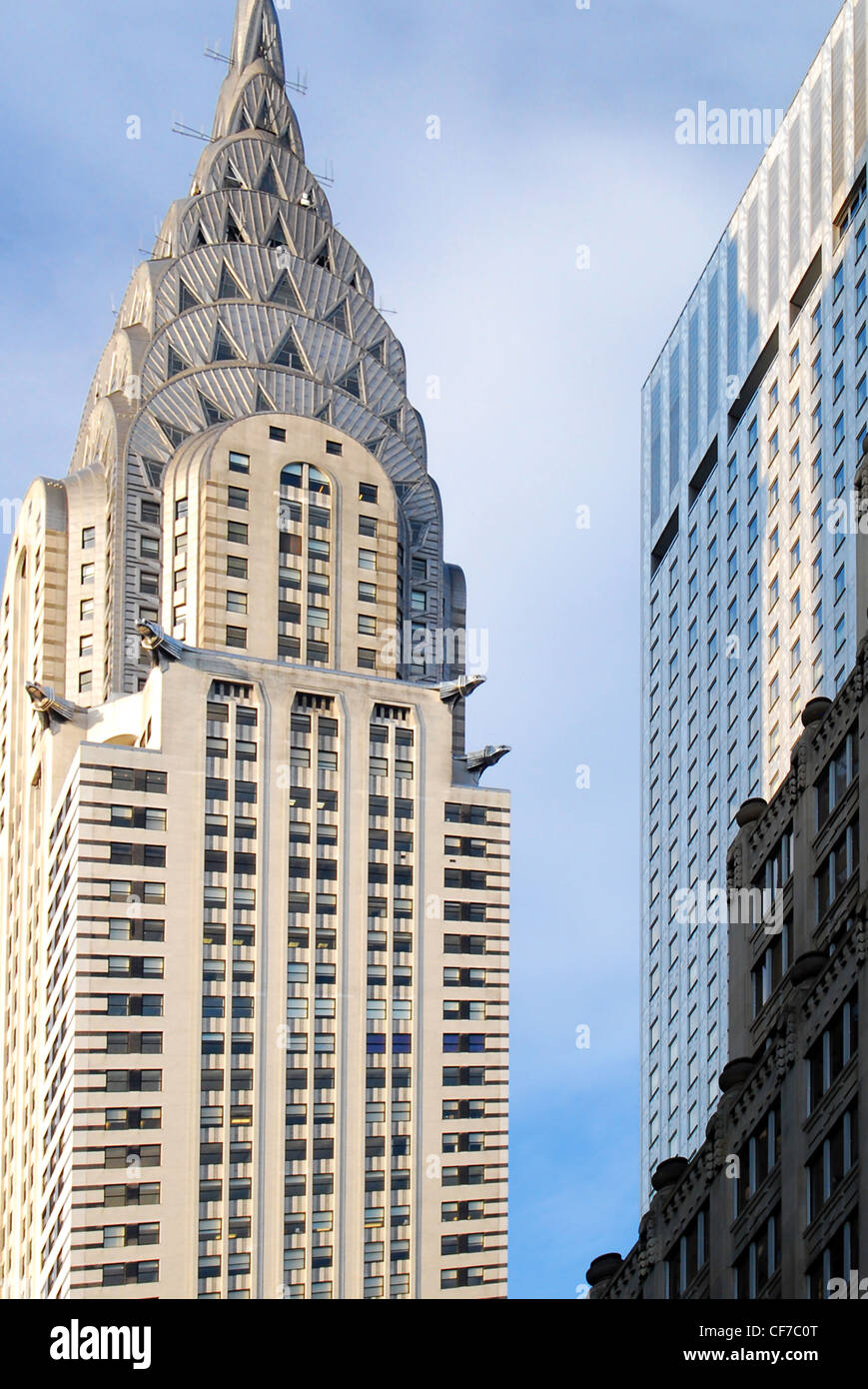 The Chrysler Building in Manhattan, New York City. Stock Photo