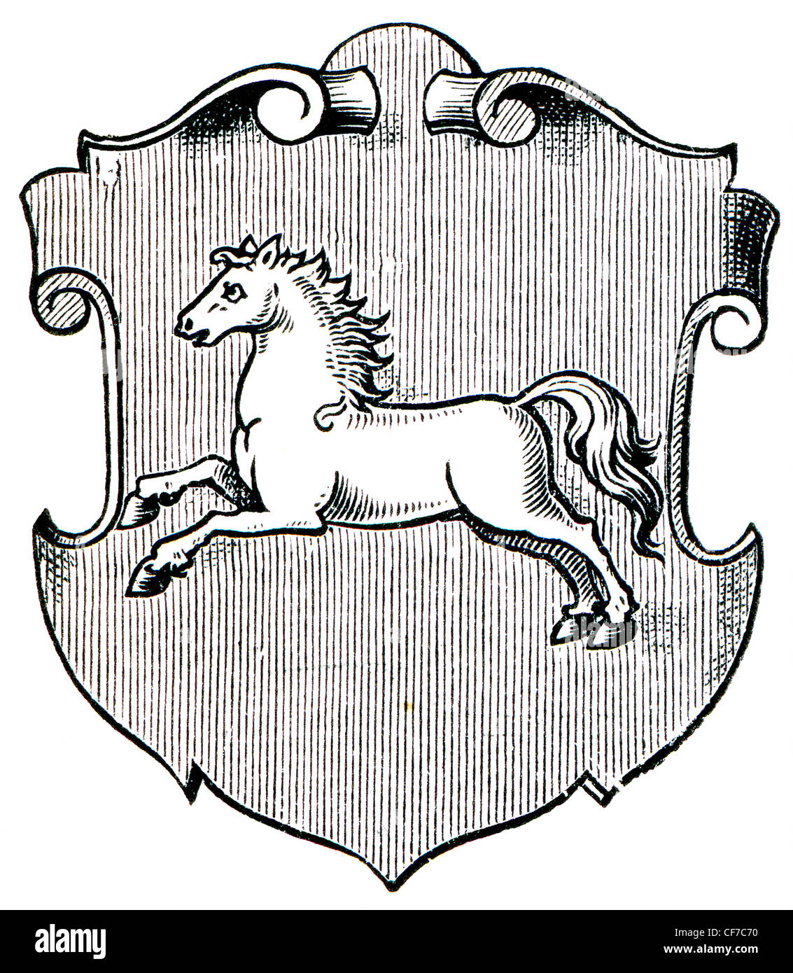Coat of Arms Hanover Stock Photo