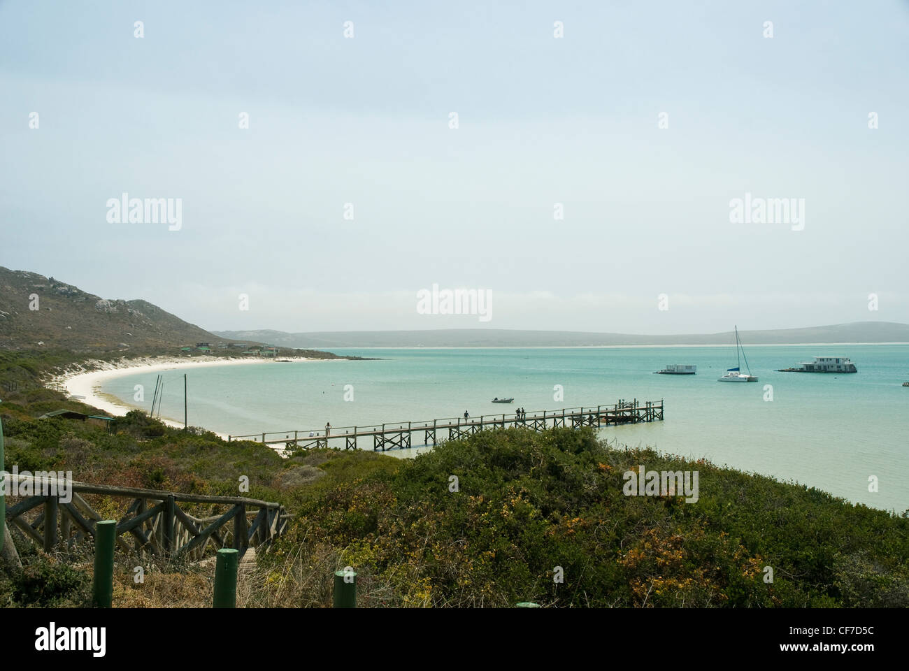 Langebaan Lagoon in the West Coast National Park, Western Cape, South ...