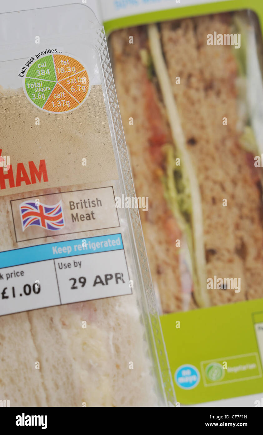 Pre packed sandwiches hires stock photography and images Alamy