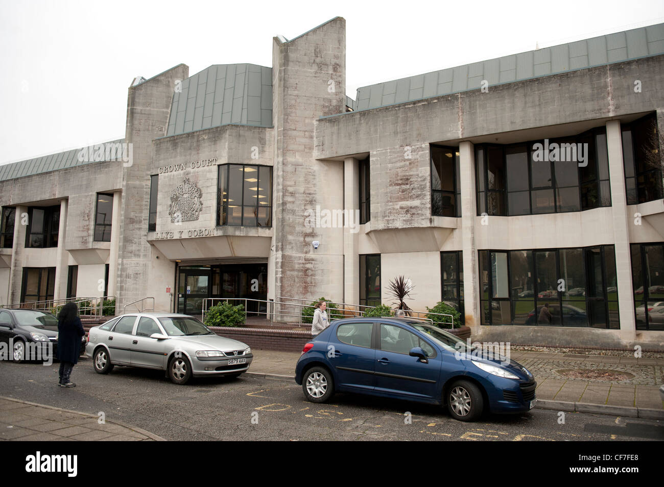 Exterior, Swansea Crown Court, Wales UK Stock Photo Alamy
