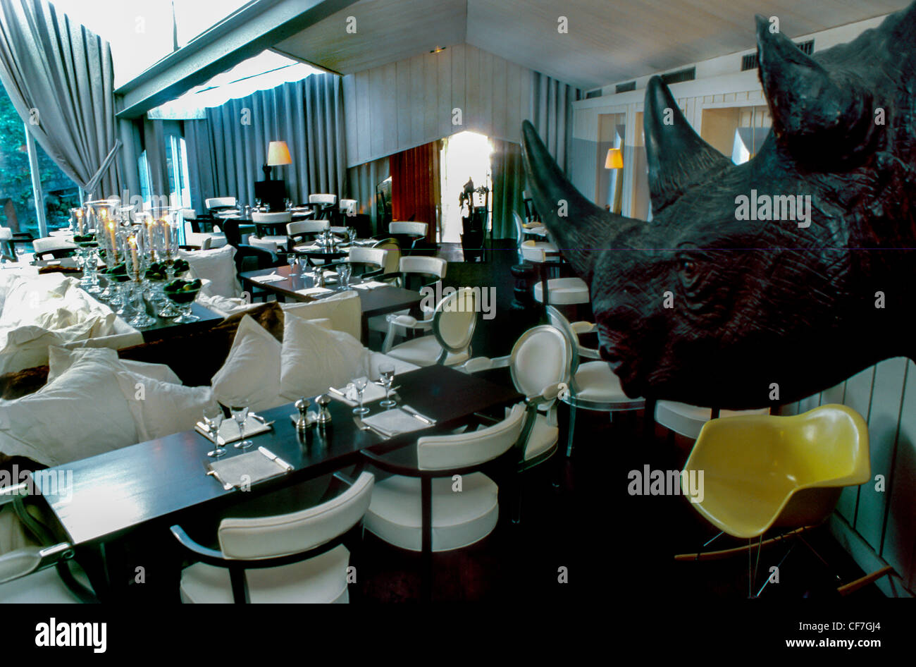 France Paris French Restaurant Indoors Trendy Designer By Philippe 