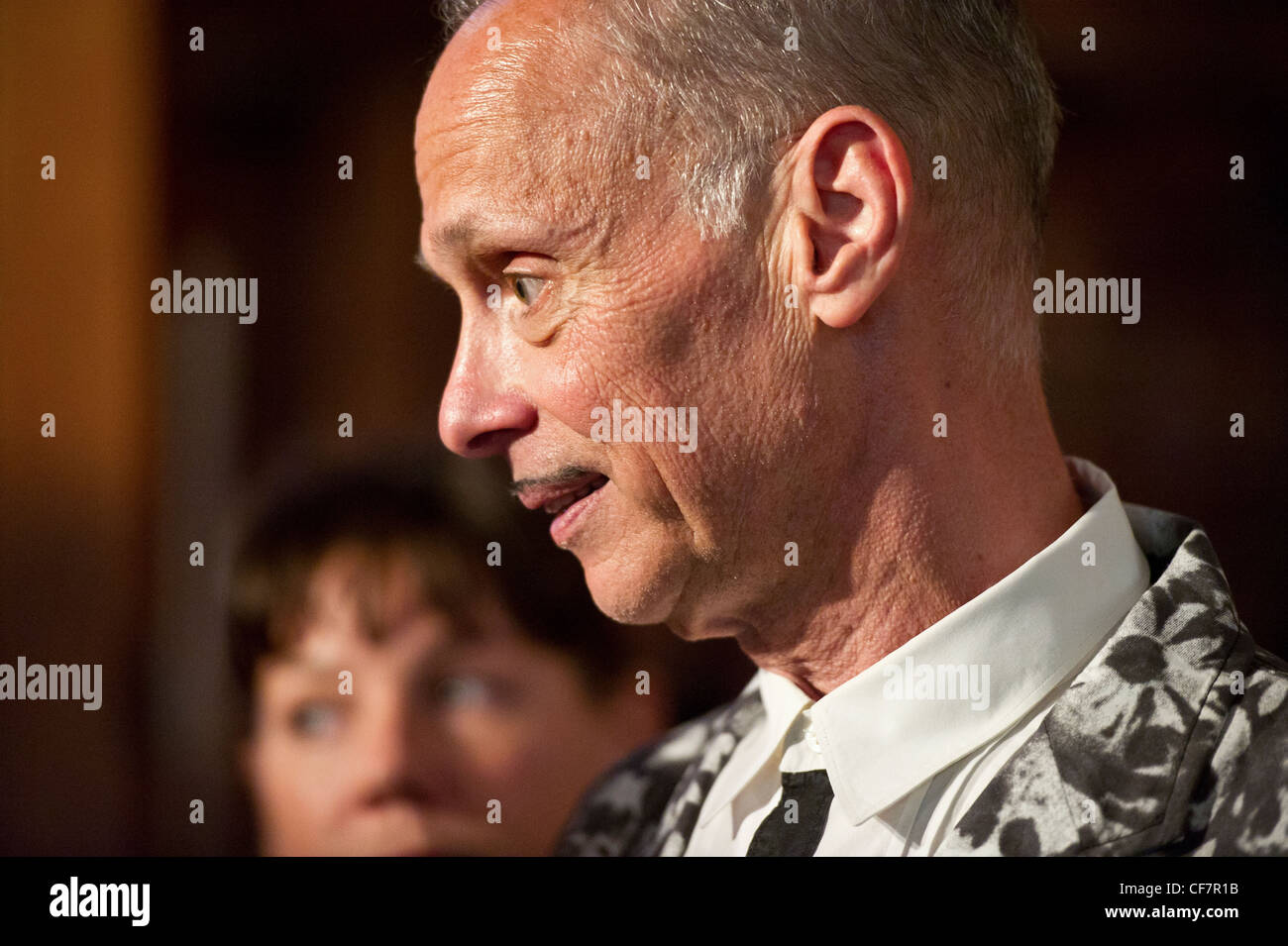 John Waters, Baltimore comedian and film producer Stock Photo