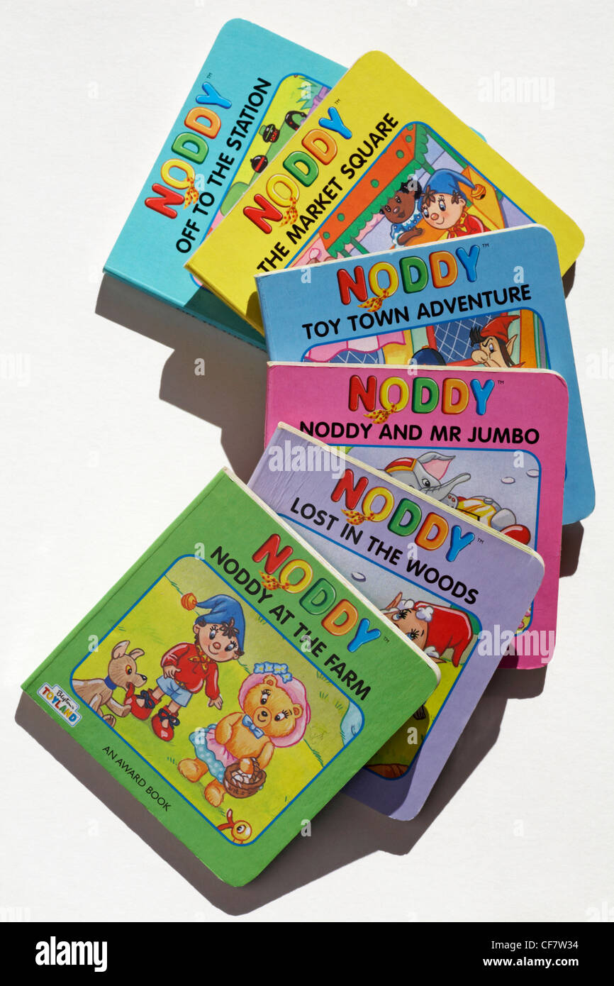 selection of little Noddy books - Noddy at the Farm, Lost in the ...