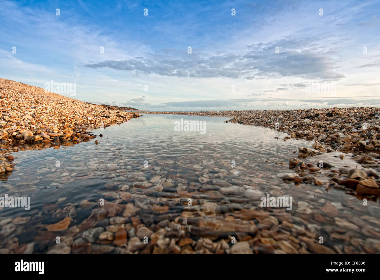 big sky landscape Stock Photo