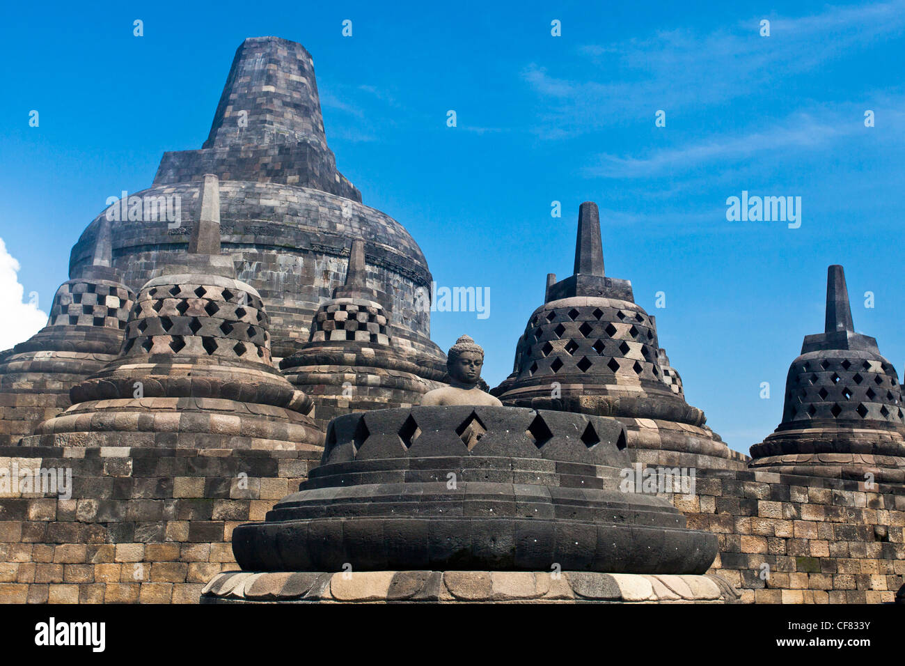 Indonesia, Asia, Jogjakarta, Yogyakarta, Borobudur, Temple, world ...