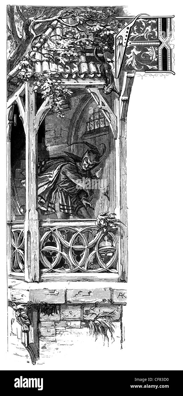 Faust Johann Wolfgang von Goethe A tragedy 1870 period costume magical