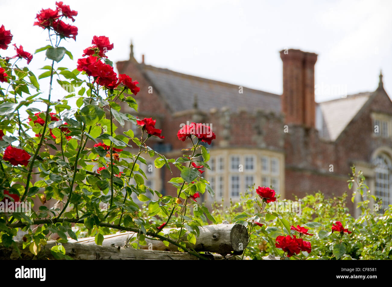 Burton Agnes Hall is an Elizabethan, historic, stately home visitor attraction in East Yorkshire Stock Photo