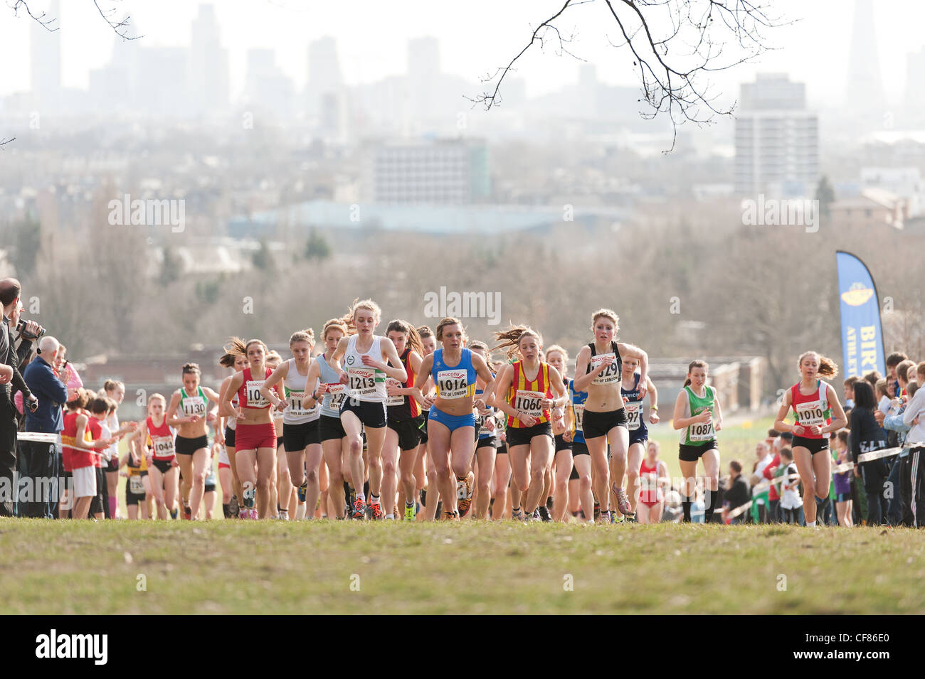 JUNIOR WOMEN National Cross Country Championships Parliament Hill Saturday 25 February 2012