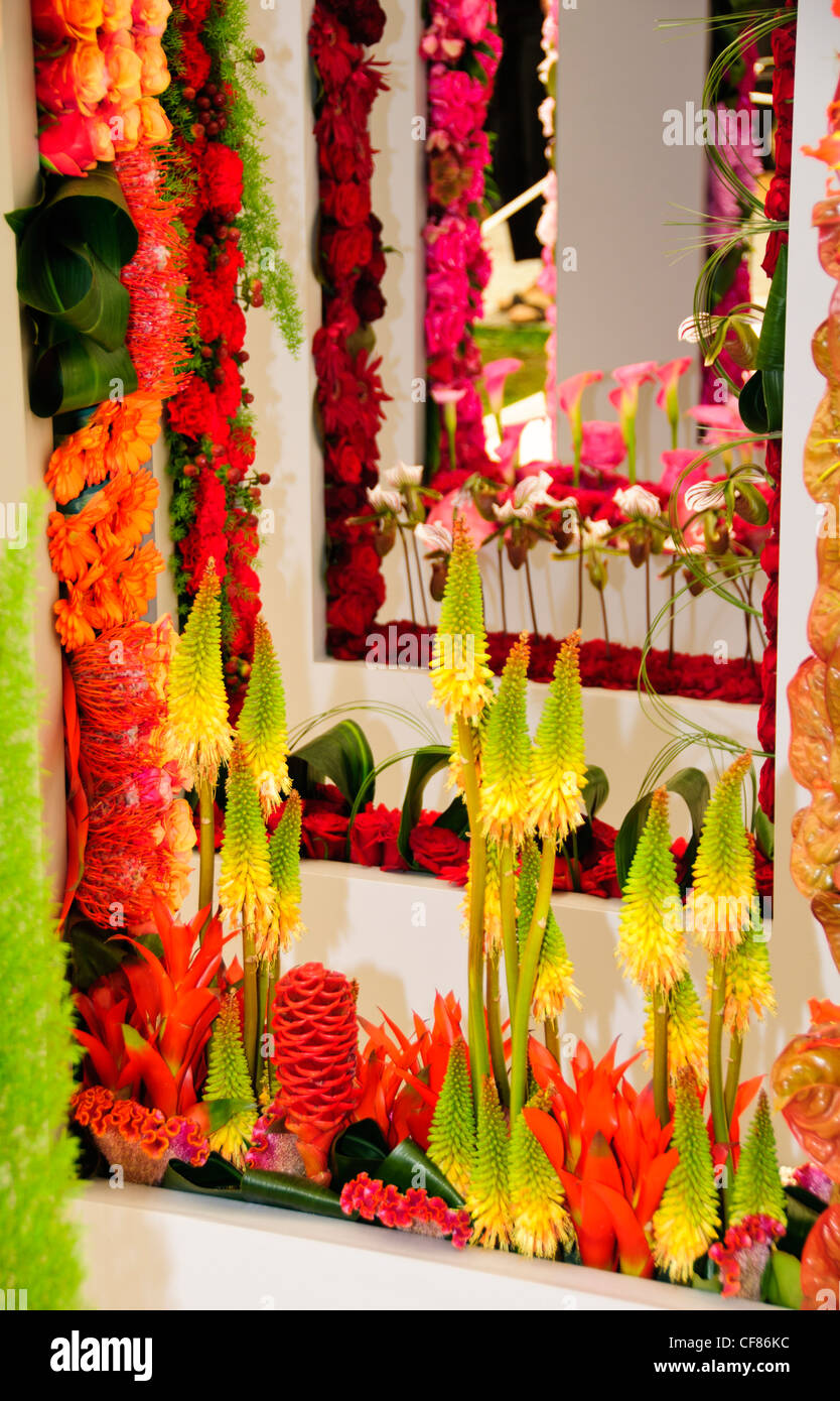 Interflora StandS,Five day calendar Event,The Queen attends ,draws huge ...