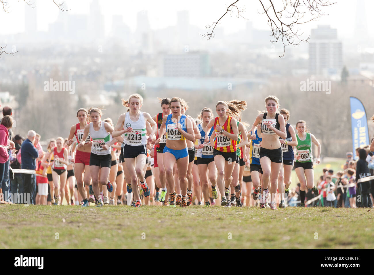 JUNIOR WOMEN National Cross Country Championships Parliament Hill Saturday 25 February 2012