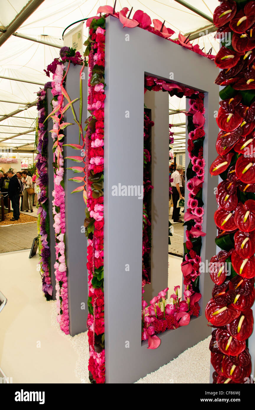 Interflora StandS,Five day calendar Event,The Queen attends ,draws huge ...