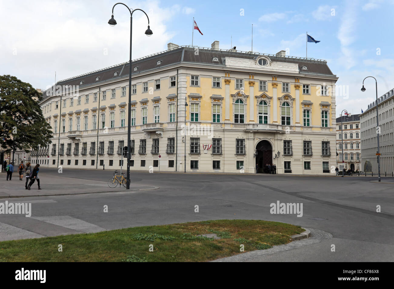 austria, vienna, federal chancellery Stock Photo