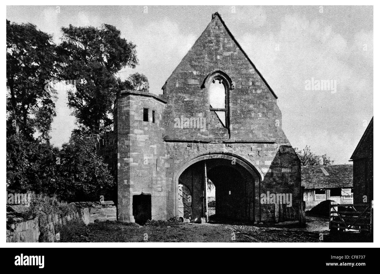 Maxstoke Priory Gatehouse Stock Photo Alamy
