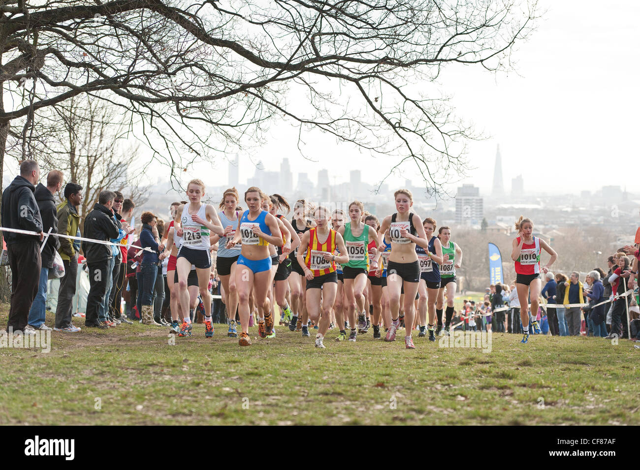 JUNIOR WOMEN National Cross Country Championships Parliament Hill Saturday 25 February 2012