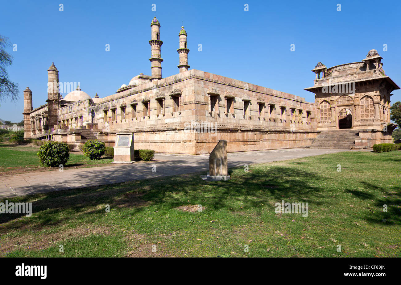 Jama Masjid Mosque Champaner Pavagadh Archaeological Park Gujarat jama-masjid-mosque-champaner-pavagadh-archaeological-park-gujarat