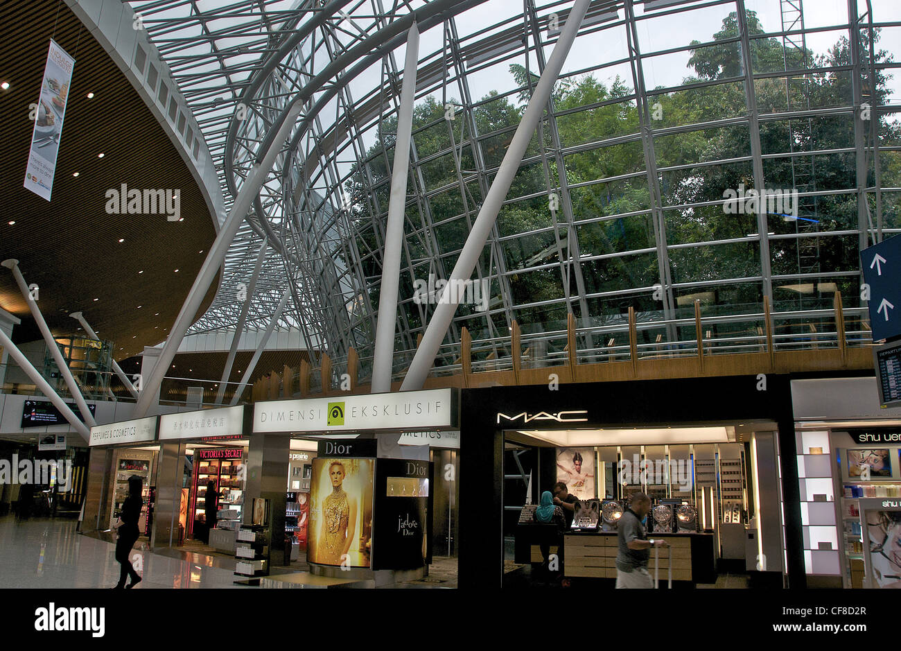 duty free shop international airport Kuala Lumpur Malaysia Stock Photo
