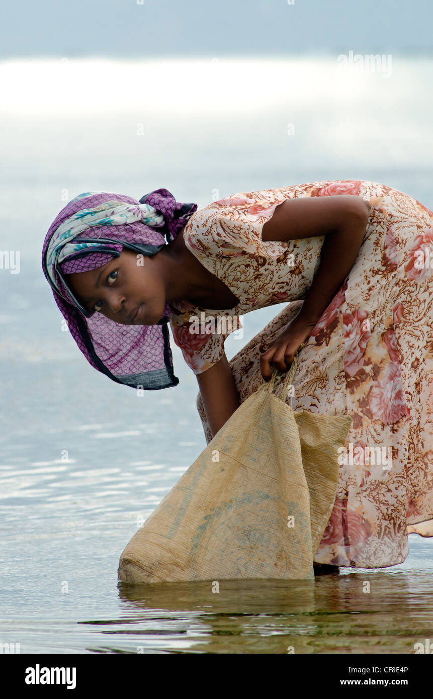 Zanzibari girl Stock Photo