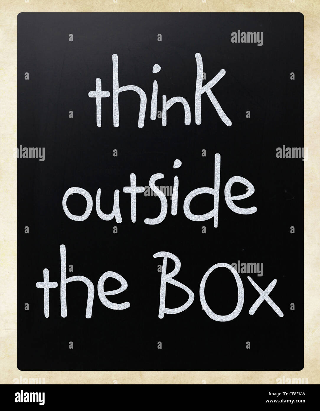 Text handwritten with white chalk on a blackboard Stock Photo - Alamy