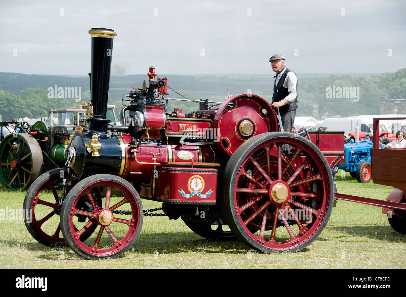 vintage traction engines celebrate the power of British engineering at