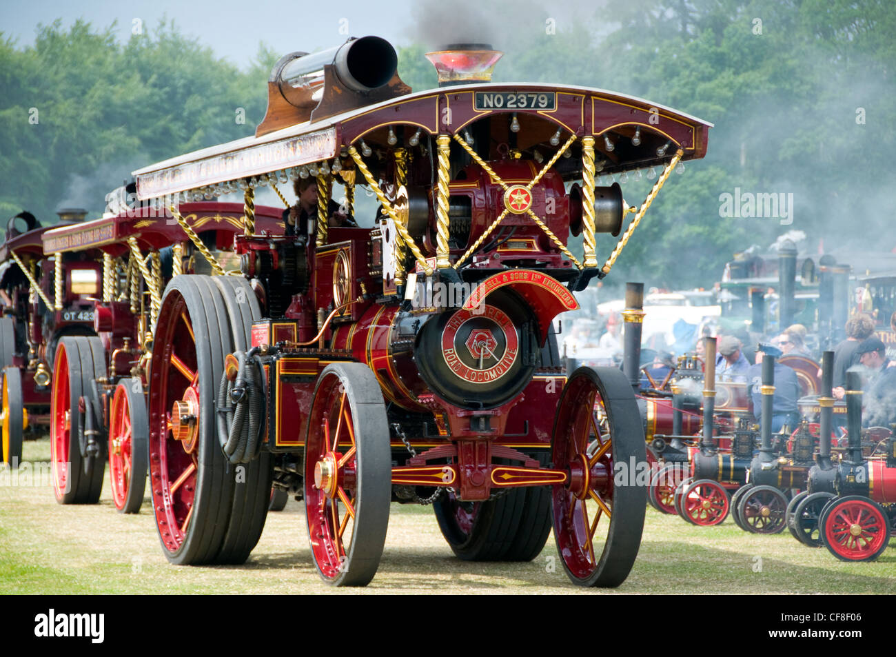 vintage traction engines celebrate the power of British engineering at