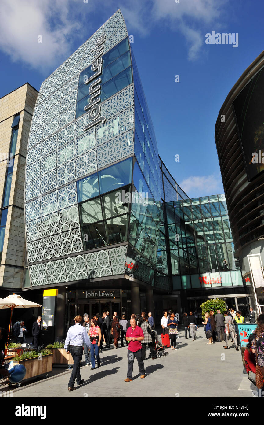 John Lewis Stratford City Stock Photo Alamy