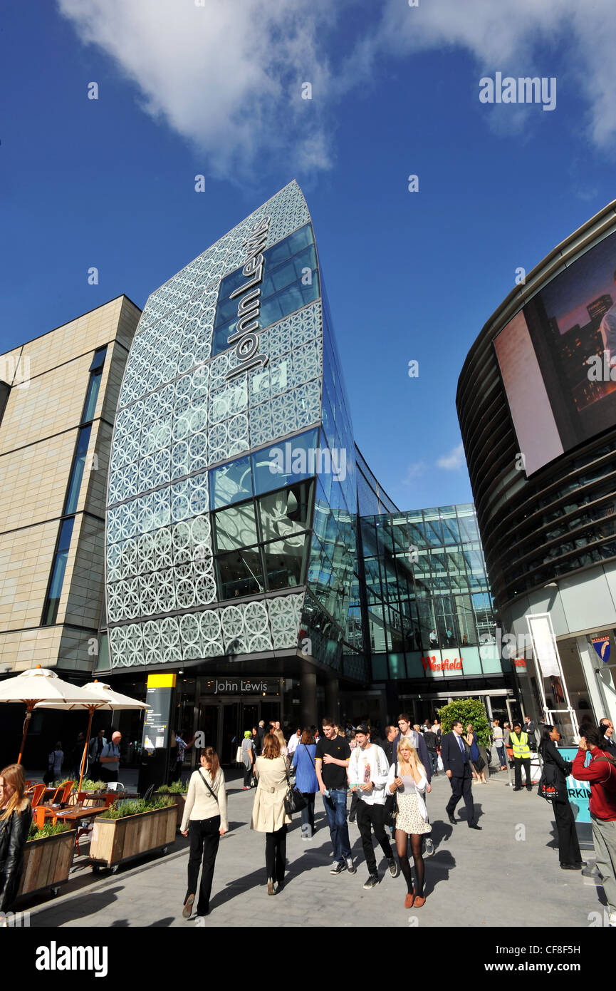 John Lewis Stratford City Stock Photo Alamy