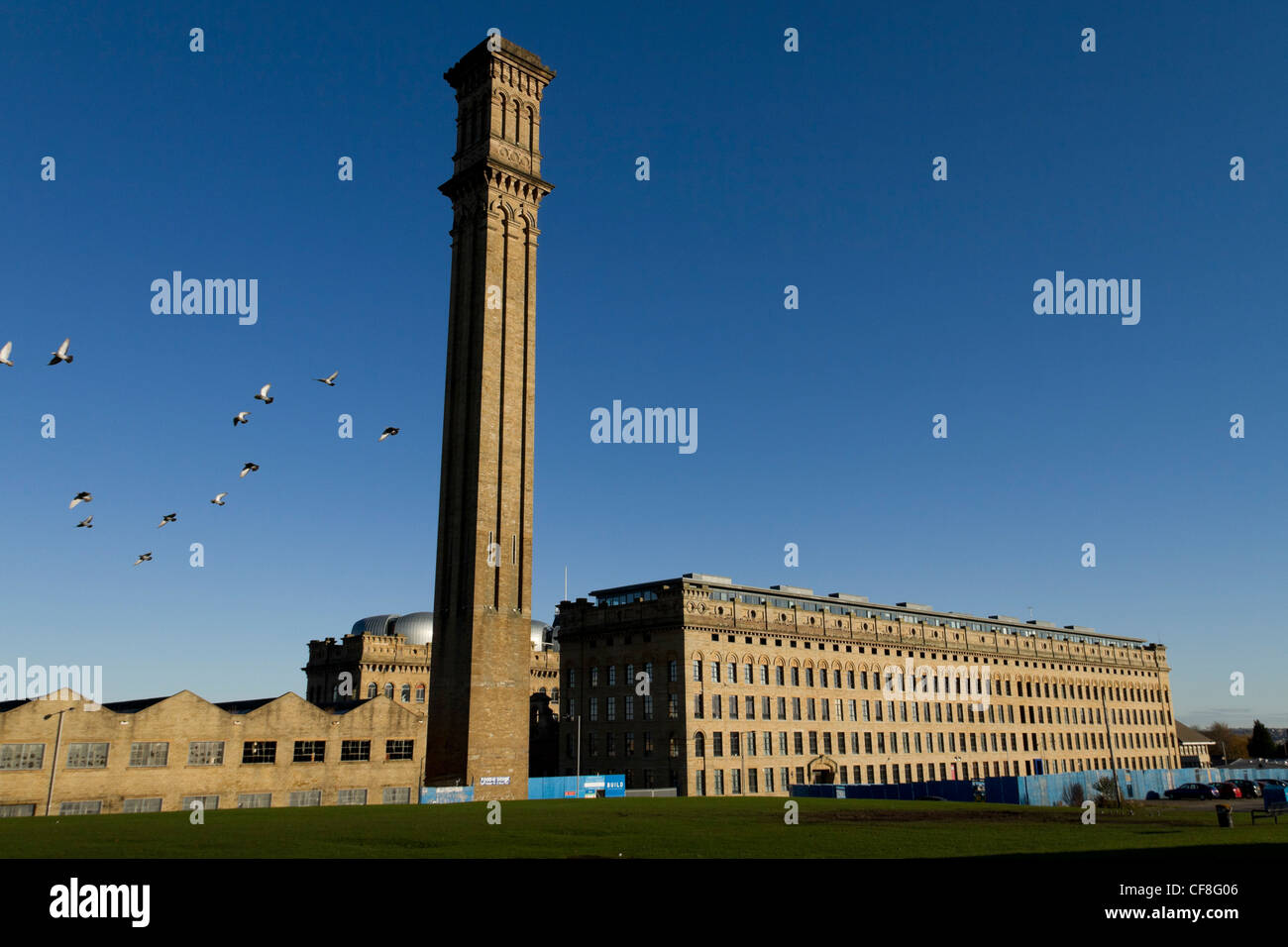 Listers Mill once the largest textile mill in the north of England, now