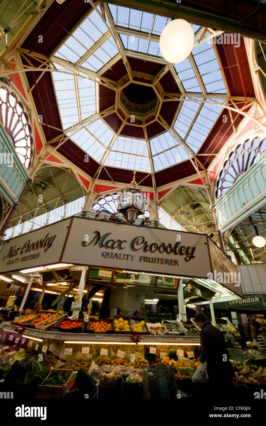 Halifax Borough Market, opened 1896 Stock Photo Alamy