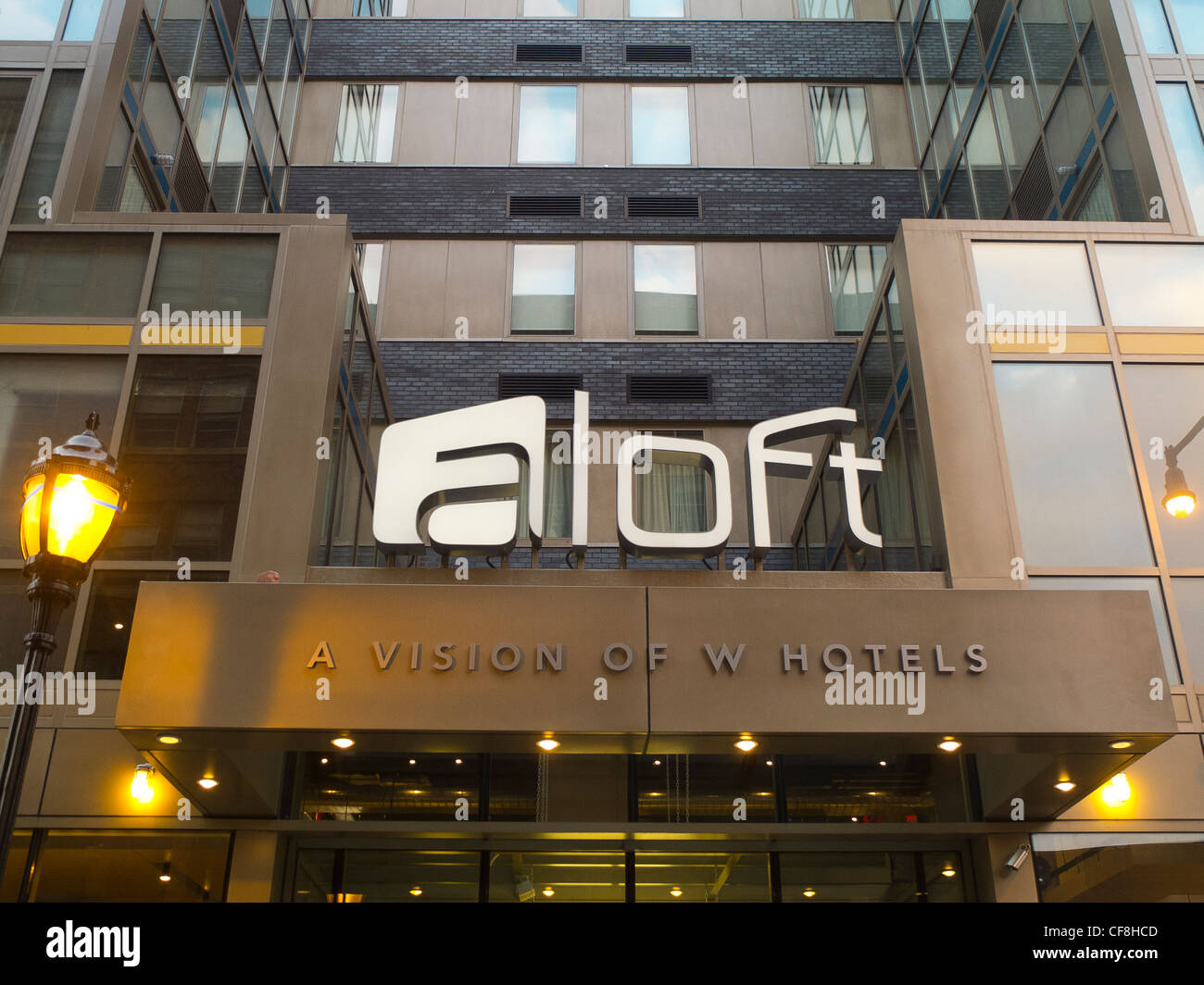 Aloft New York hotel in Brooklyn NYC Stock Photo