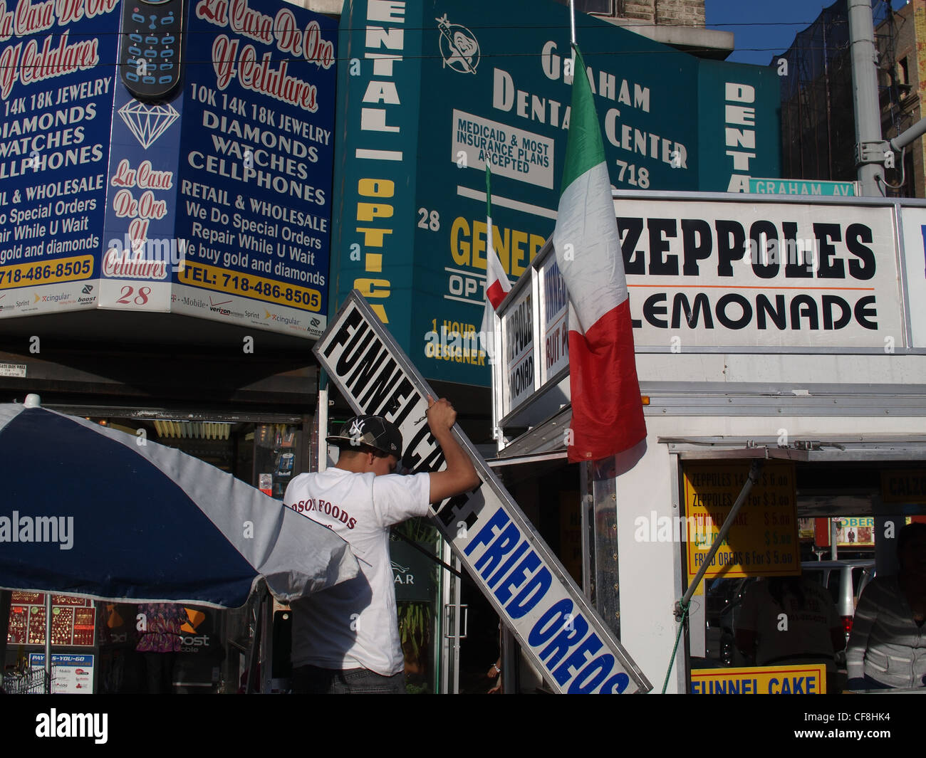 Street fair, Brooklyn, New York Stock Photo Alamy