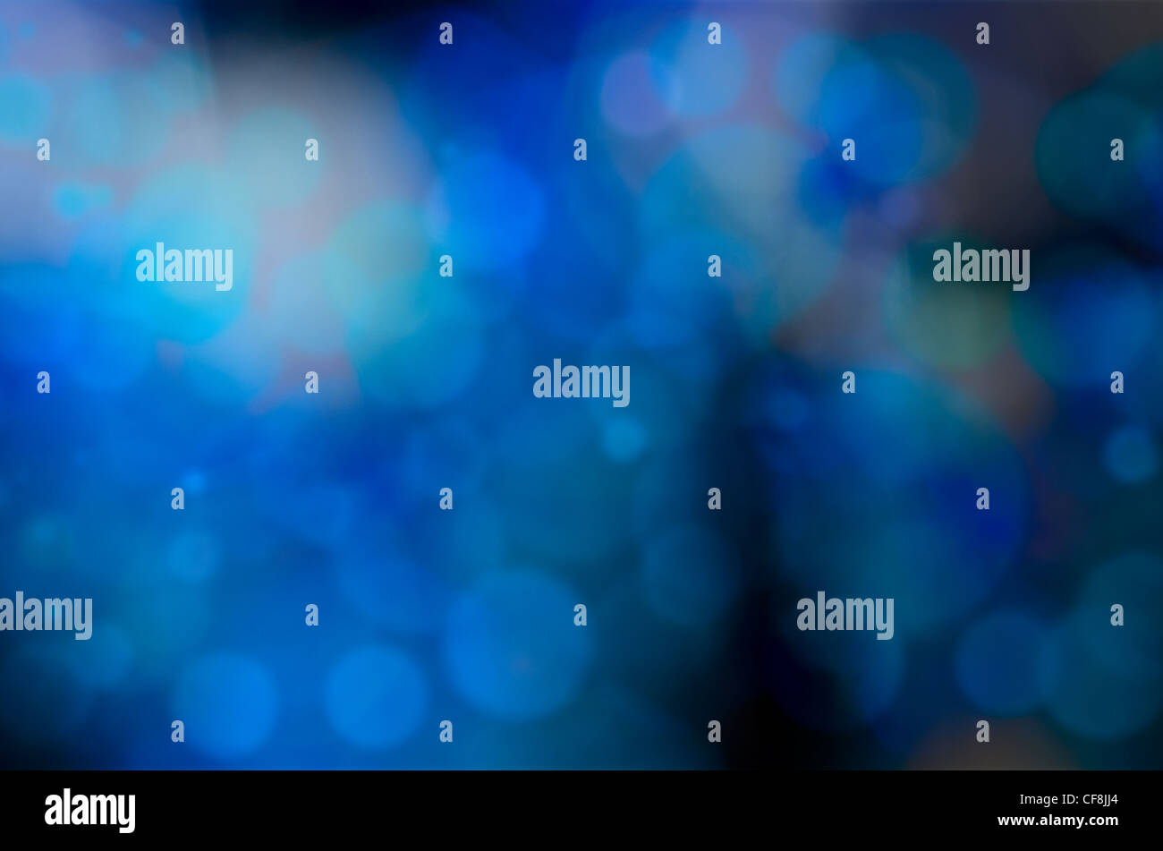 blue bokeh blur lights defocused background for design Stock Photo - Alamy