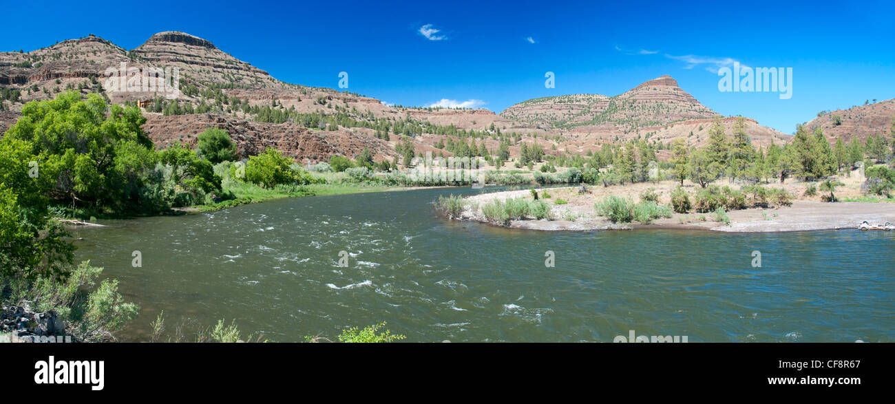John Day, river, Mitchell, Oregon, USA, United States, America, swift