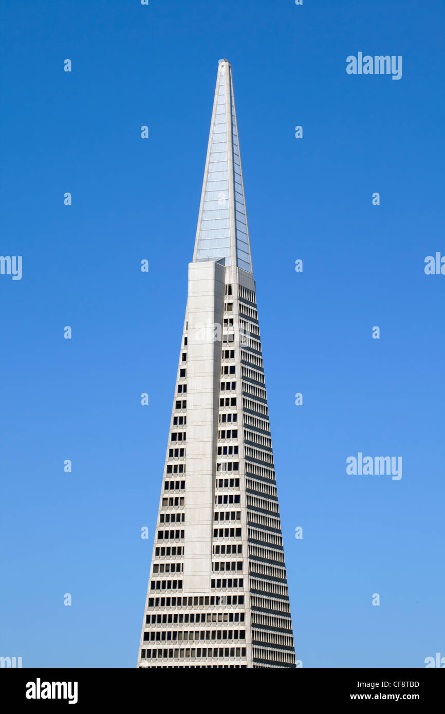 Transamerica Building, San Francisco, California, USA Stock Photo