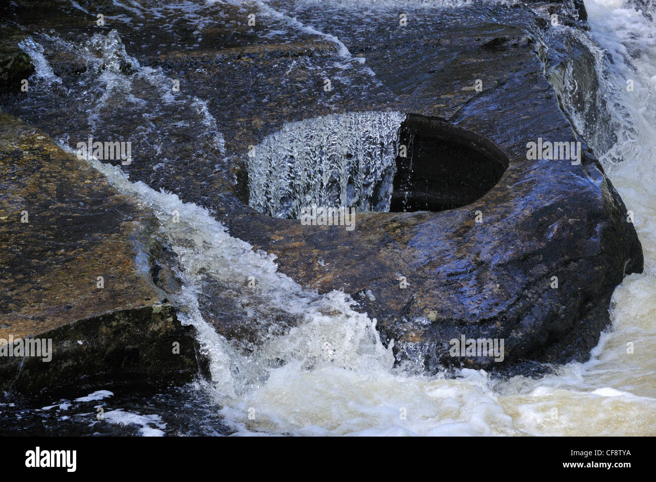 The Punch Bowl, Linn of Quoich. Mar Lodge Estate, Braemar, Royal