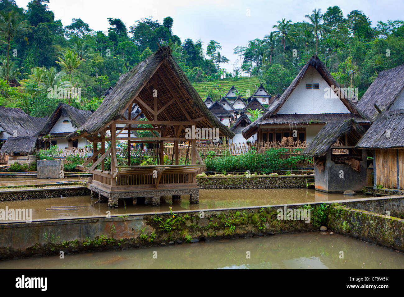 Kampung Naga Indonesia Asia Java  village houses  