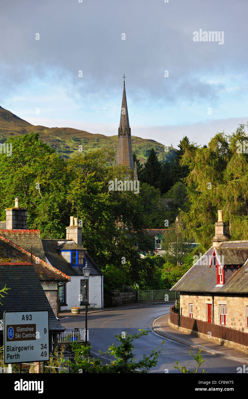 Invercauld Road, Braemar, Royal Deeside, Aberdeenshire, Scotland