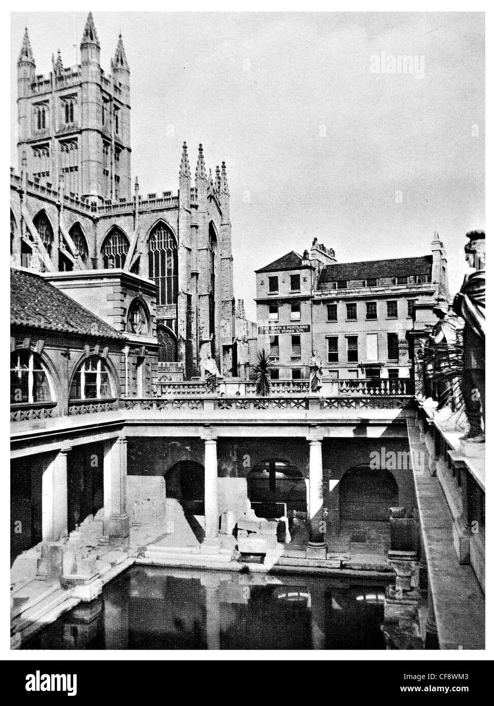 Bath Abbey Roman Baths public bathing sacred spring temple Bath house