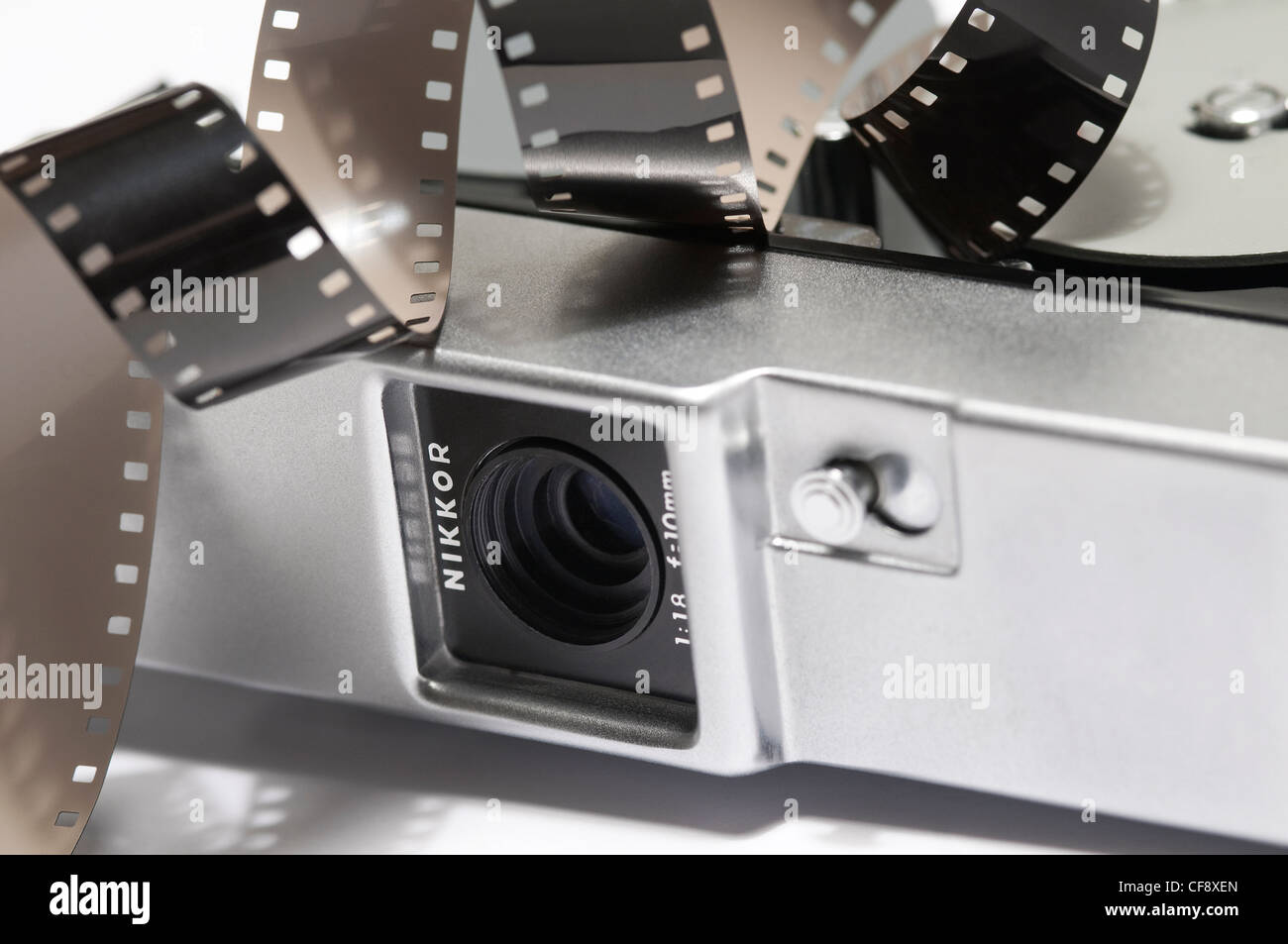 8mm movie film camera Stock Photo Alamy