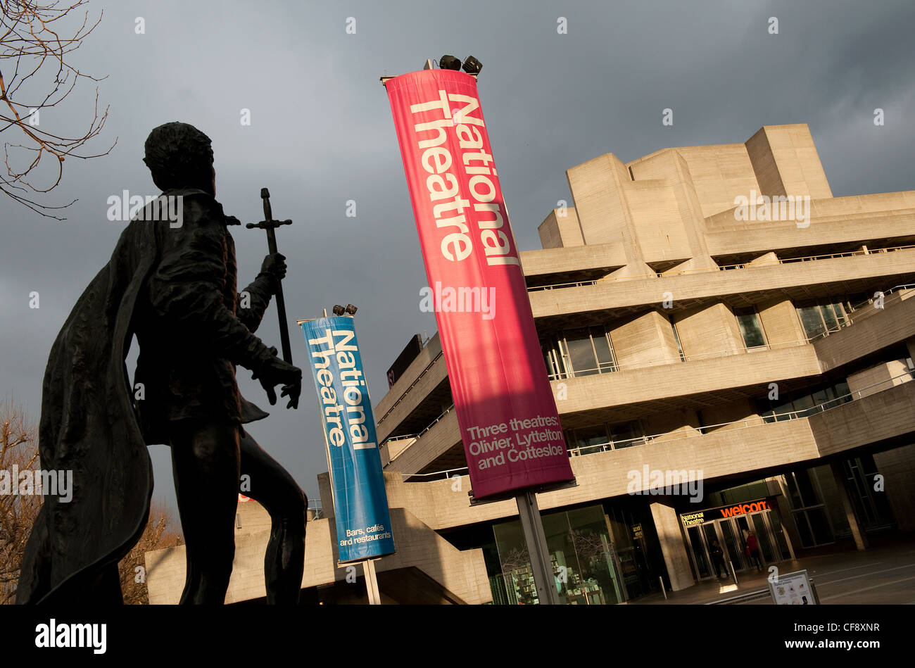 national theatre, london, england Stock Photo
