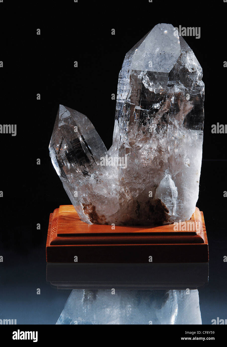 Jewellery, rock crystal, crystallized quartz, Switzerland, crystal