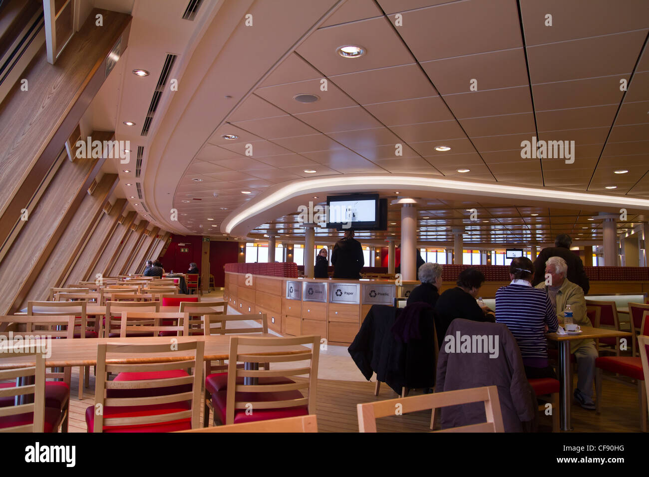 Ferry boat interior hi-res stock photography and images - Alamy