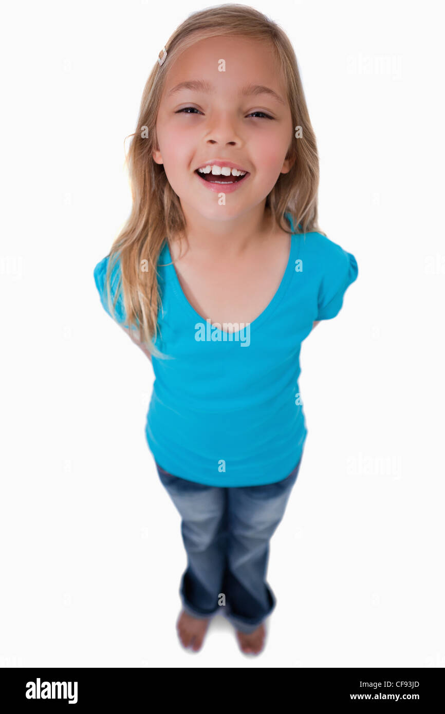 Portrait cheerful girl hi-res stock photography and images - Alamy