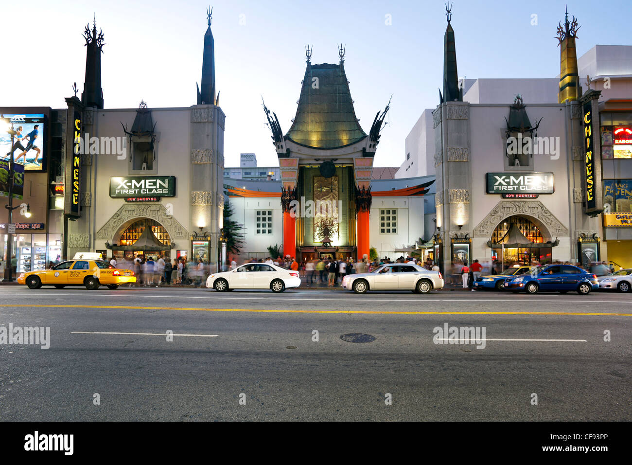 Grauman's Chinese Theatre, Hollywood Boulevard, Hollywood, Los Angeles, California, United States of America Stock Photo