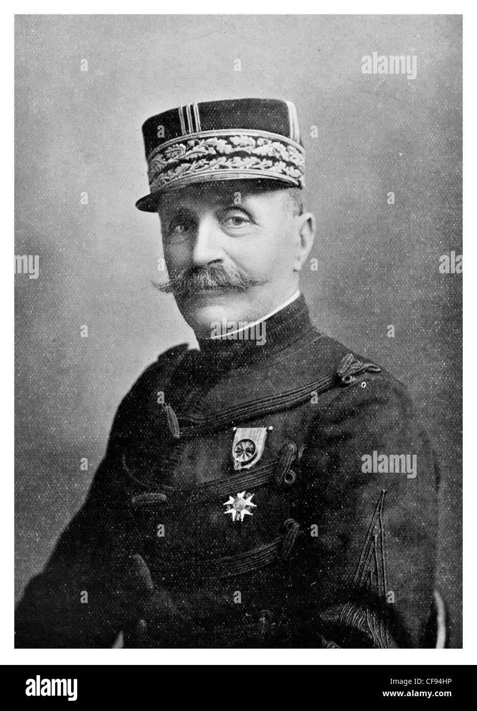 Marshal Ferdinand Foch  GCB, OM, DSO (2 October 1851 – 20 March 1929) was a French soldier and military theorist, Stock Photo