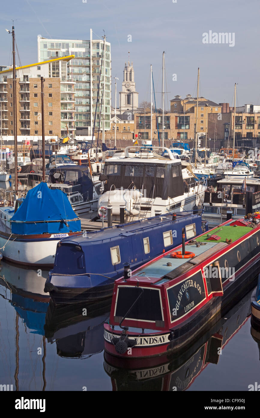 London, Limehouse Limehouse Basin March 2012 Stock Photo Alamy